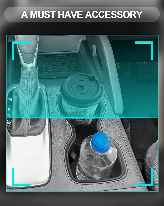 CDEFG for 2025 2026 Nissan Frontier Center Console Organizer for 2022 2023 2024 2025 2026 Nissan Frontier Accessories Middle Console Cup Holder Organizer Storage Box