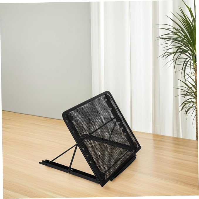 Sewroro Folding Copy Stand Adjustable Laptop Tablet Holder for Artists Cooling Design and Portable