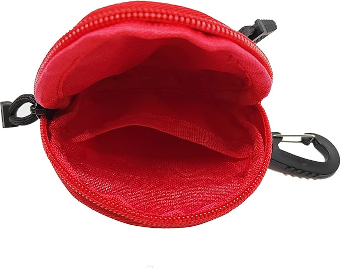 1000D Laser Cut Molle Pouch EDC Pouch Tactical Round Zipper Bag Case Coin Pouches Coin Purse Keychain Little Change Wallet Wireless Headset Pack Gadget Bag