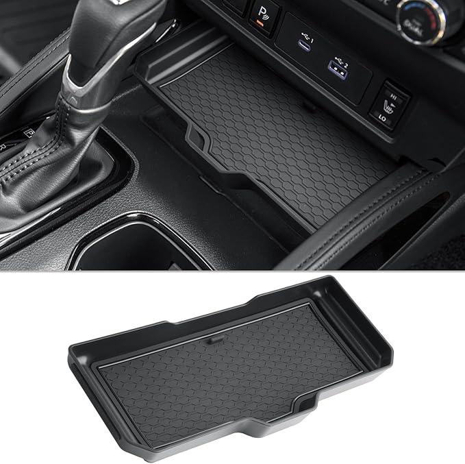 CDEFG for 2025 2026 Nissan Frontier Center Console Organizer for 2022 2023 2024 2025 2026 Nissan Frontier Accessories Middle Console Organizer Storage Box