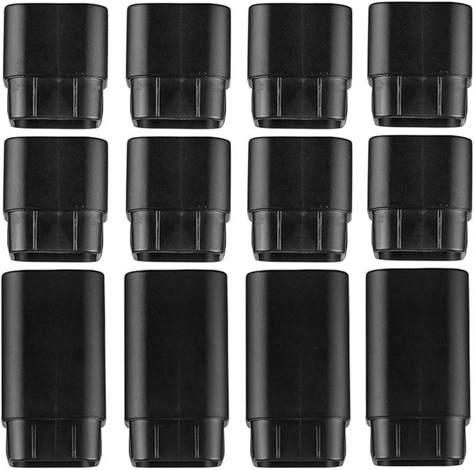 Kantek Additional Leg Set for MS400-MS500 Series Monitor Stands, Set of 12 Legs (MS499), Black