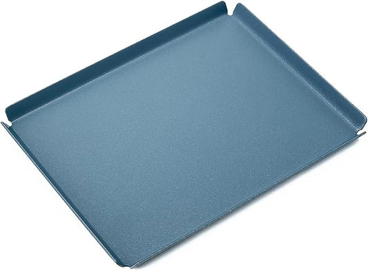Aluminum Organizer Tray for Desk & Entryway - Minimalist Metal Catchall for Keys, Jewelry, Wallet | A6, Azure | by PROGETTO2.70