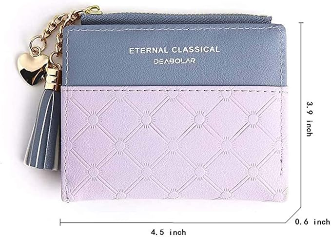 Valentoria Womens Wallet Cute Elegant Long Slim Card Holder Case Minimalist Coin Purse Thin Tassels Zip Clutch Wallets for Girls Ladies | Cute, Elegant, Long, Slim, Case, Minimalist