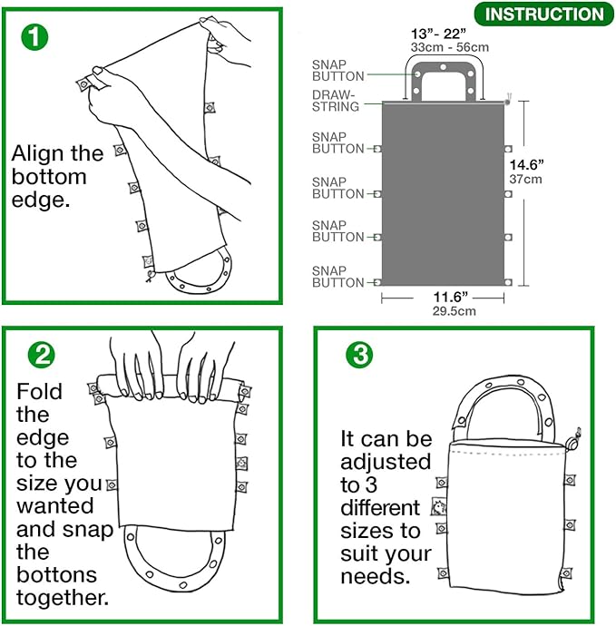 FLOCK THREE Leak-Proof Waterproof Car Trash Bag Foldable Multipurpose Trash bin Container Storage Cute Grocery Organizer for Automotive Cars SUVs and Trucks Backseat Headrest 7 Liters