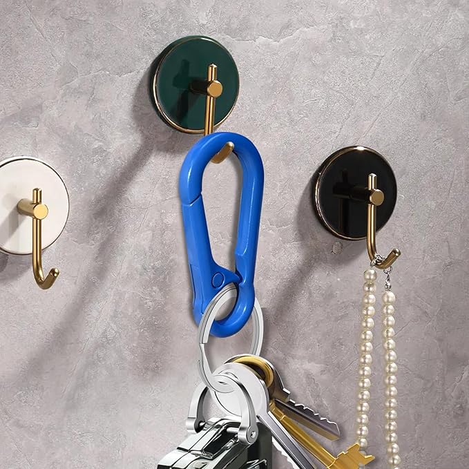 Zinc Alloy Key Chain 3 Packs Keychain Keyring Organizer Key Ring Holder Clip for Men and Women