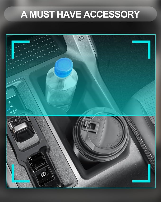 CDEFG for 2026 Toyota RAV4 Center Console Organizer for 2026 Toyota RAV4 Accessories Middle Console Organizer Armrest Storage Box (Cup Holder)
