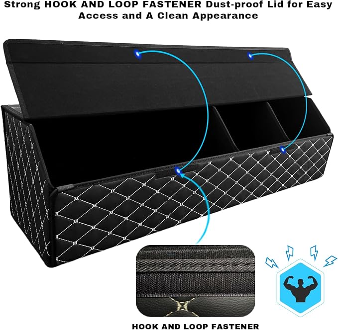 Car Trunk Organizer For Mercedes-Benz GLE 350 - Custom Fit,All-Season Use，Adjustable Partition Design,Large Space Outdoor,Leather,For Mercedes-Benz GLE 350 2020-2025