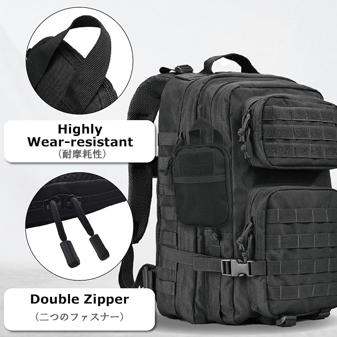 YAPJEB Tactical Flashlight Pouch Holster, Rotatable Flashlight Holder Belt Clip Torch Carry Case for Police Military Security Belt Accessories