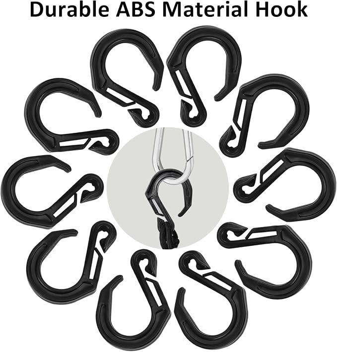 2 Pack Motorcycle Cargo Net, Heavy Duty Bungee Net for Helmet, Small Elastic Mesh, Luggage Cargo Nets with Adjustable Hooks, Elastic Cargo Mesh for Motorbike, ATV