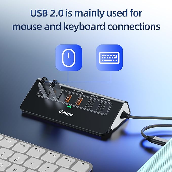 P9R PRO USB C Hub Ethernet, 10Gbps USB C Docking Station 10-in-1 with 4K@60Hz HDMI, Type-C & 2 USB A 3.2 Data, LAN, 2 USB A 2.0, PD 100W, SD/TF Ports, Powered USB Hub for Laptop, iPhone 17, Mac