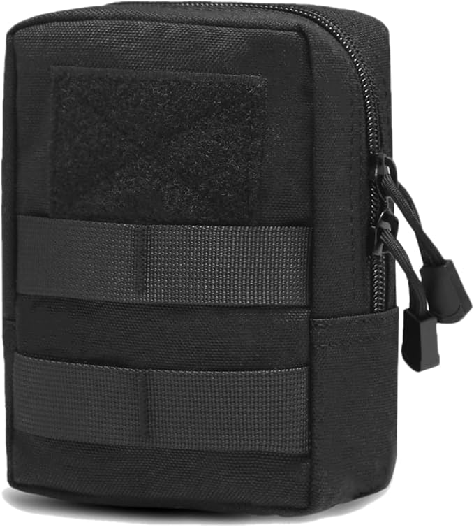 TRIWONDER Tactical Cigarette Pouch Molle Small Military Bag Battery Cigarette Case EDC Utility Card Holder Lighter Slot Mini Cigar Waist Pack