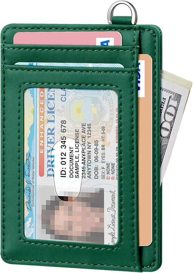 FurArt Slim Minimalist Wallet, Front Pocket Wallets, RFID Blocking, Credit Card Holder for Men