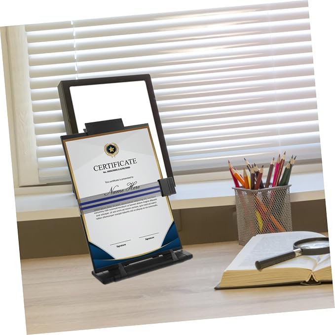 Adjustable Reading Stand Desk Paper Holder Book Display Stand for Students