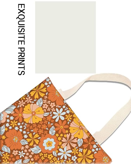 Car Garbage Can, Car Trash Bag, Car Garbage Bag, Hanging Car Trash Can for Car Accessories, Vehicle, Travelling, Camping, Cute Car Back Seat Organizer, Cute Boho Flowers