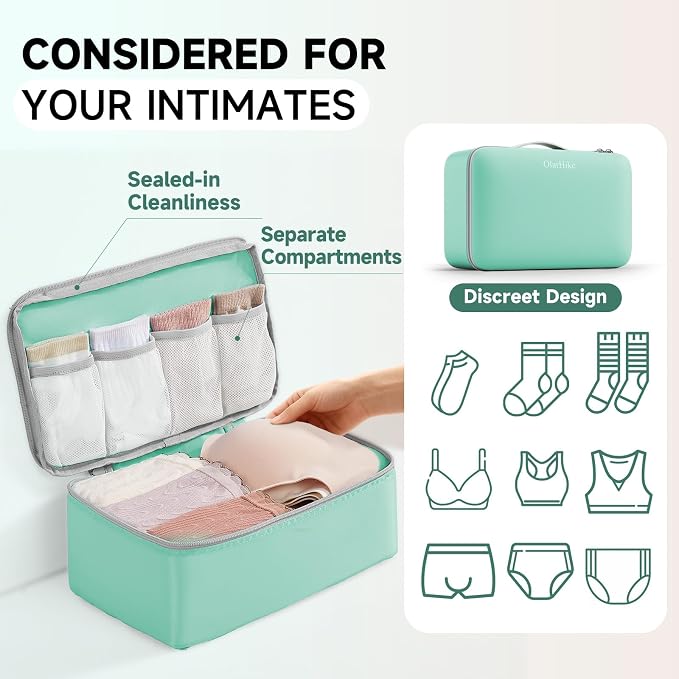 OlarHike 11 Set Packing Cubes for Travel, Gifts for Women Mom,Anti-Tearing Suitcase Organizer with Over 1000 pcs Mesh Holes,Vacation Essentials & Accessories for Cruise Ship