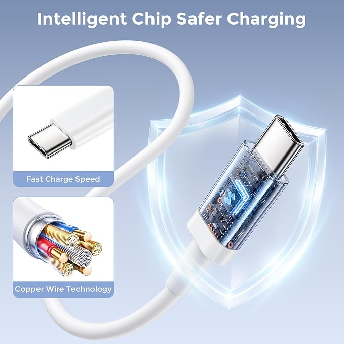 MagSafe Charger 25W Magnetic Wireless Charger Fast Charging Pad with 30W Adapter&4.2FT Type C Cable Compatible with iPhone 17/16/15/14/13/12 Series & AirPods 4/3/2/Pro
