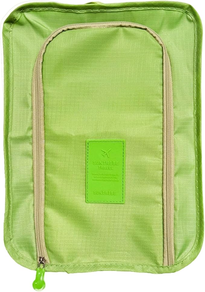 Mesh Shoe Carryall Bag, Water-Resistant Foldable Design with Separate Compartments for Travel Shoe Organiser