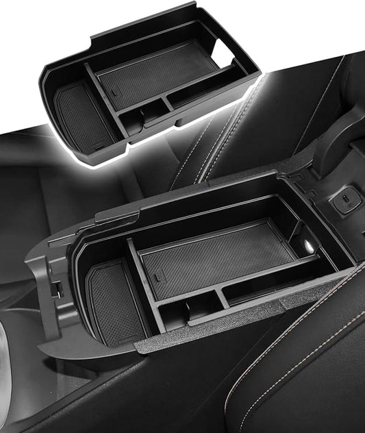 CDEFG for GMC Terrain 2018-2024 Center Console Organizer Tray for Terrain 2022 2023 2024 SLE, SLT, AT4, Denali Accessories Armrest Storage Box Insert Tray for Terrain 2024 Arm Rest Middle Organizer
