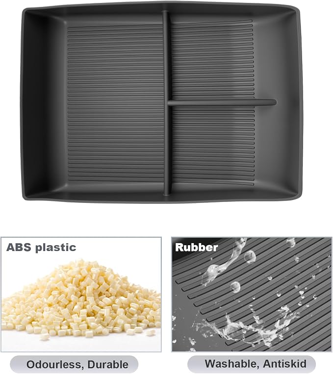 SKTU for 2024 2025 2026 Chevy Traverse Center Console Organizer for 2024-2026 Chevy Traverse (LS/LT/Z71/High Country/RS) Lower Console Organizer 2024 2025 2026 Traverse Accessories Under Console Tray