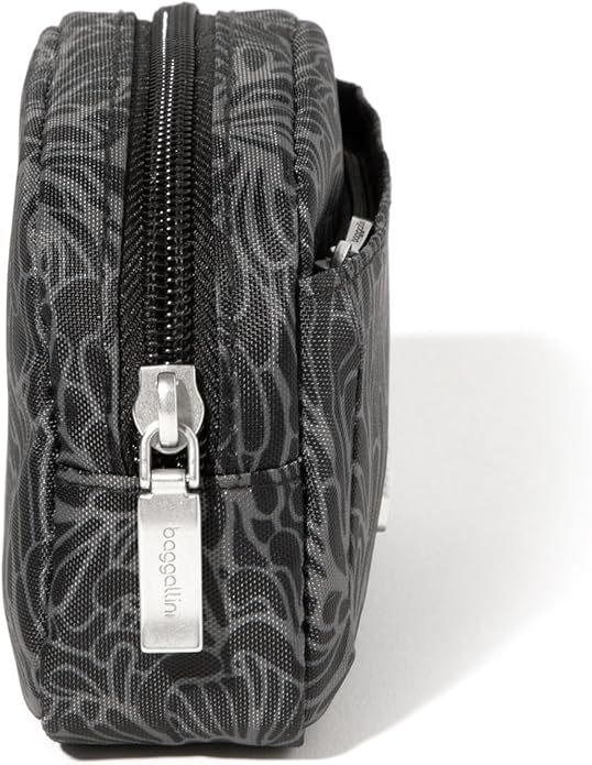 Baggallini Women's Pocket Cosmetic - Lightweight Bag - Travel Essentials Makeup Organizer Mini