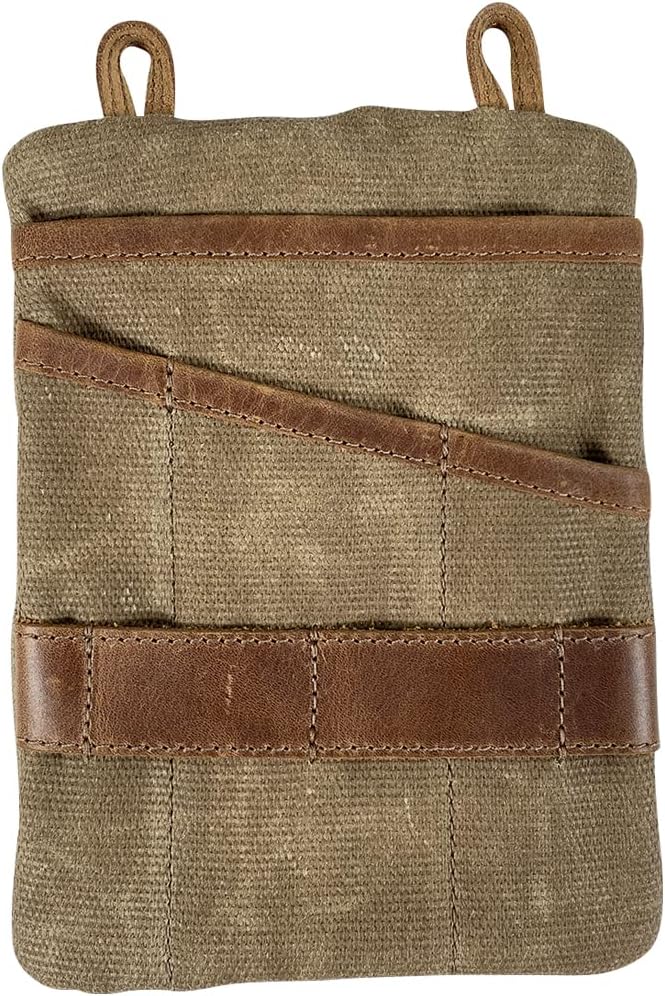 Hide & Drink, Multi-Tool Pocket Pouch XL, Compact Multipurpose EDC Zippered Bag, Mini Camping Tool Case, Knife Holster, Handmade Slim Organizer
