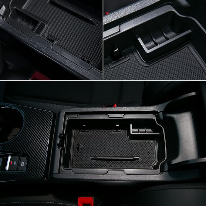 CKE Armrest Box for 11th Gen Civic with CVT Car Center Console Box Storage Organizer Armrest Cover Tray Insert Compatible with Honda Civic 2026 2025 2024 2023 2022 Accessories