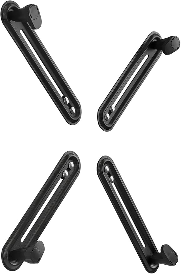 Mount-It! Non-VESA Monitor Mount Adapter Kit ??Universal VESA Mount Adapter for 13??7 Inch LCD LED Screens, Converts to 75x75 & 100x100, Heavy Duty Steel Bracket for Desk