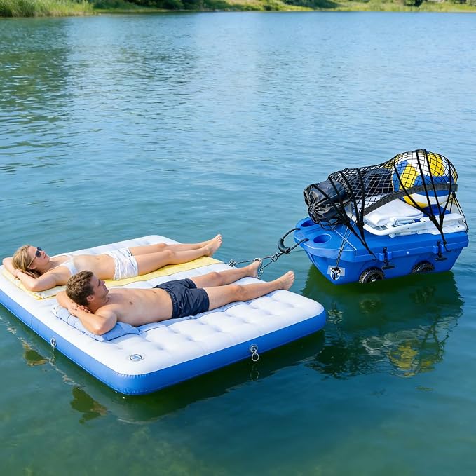 Cargo Net Kit 20.5"X29.1" Attachable Storage Net with 2 Stretchable Straps and 4 Hooks Elastic Black Mesh Net Cargo Netting Multi-Purpose Trunk Net for Cooler Trunk Boat Snowmobile