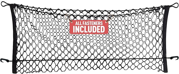 Envelope Style Automotive Elastic Trunk Mesh Cargo Net for Subaru Forester (SK) 2019-2026 - Premium Trunk Organizer and Storage - Luggage Net for SUV - Best Car Organizer for Subaru Forester