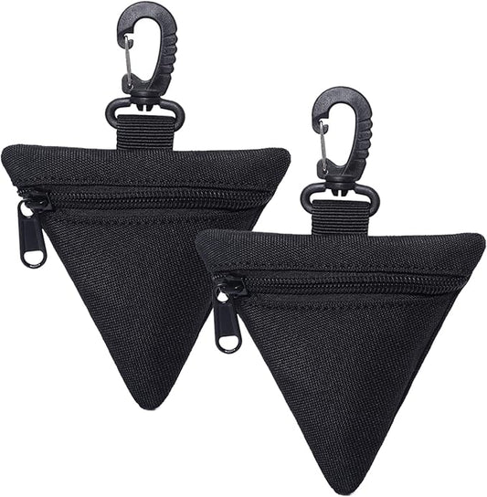 2 Packs Tactical EDC Pouches Compact Mini Military Molle Utility Pouch Accessories Organizer Bags Coin Purse Keychain Pockets Credit Card Holder for Waist Pack