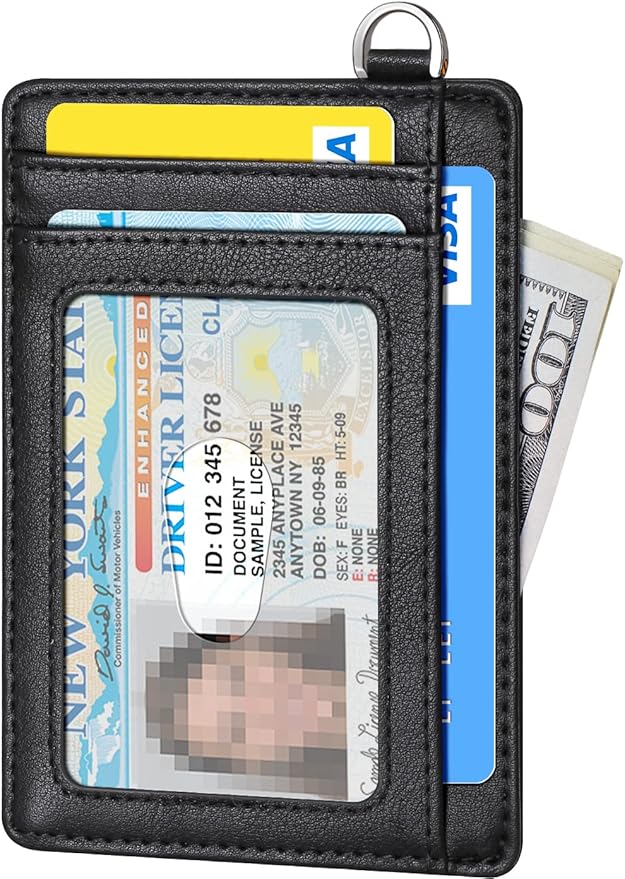 FurArt Slim Minimalist Wallet, Front Pocket Wallets, RFID Blocking, Credit Card Holder for Men