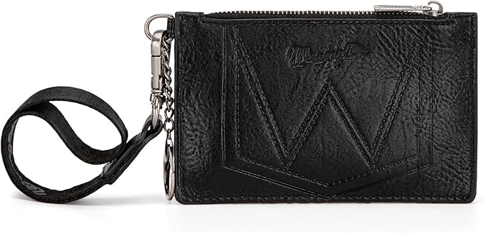 Montana West X Wrangler Credit Card Holder RFID Credit Card Holders for Women Card Holder Keychain Small Wallet Women Wristlet