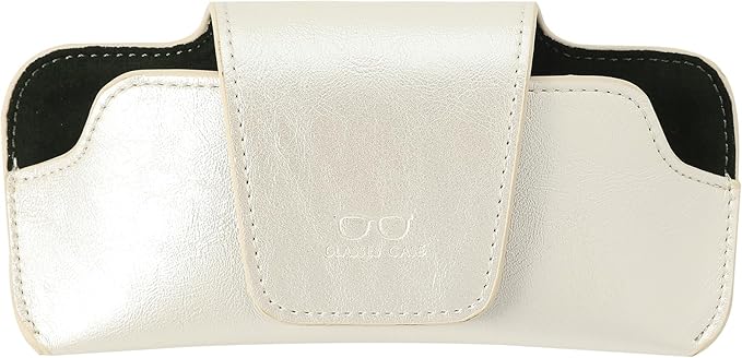 Sunglass Holder for Car Visor, Car Sunglasses Holder Leather, Eyeglasses Holder Glasses Storage Case Visor Accessories