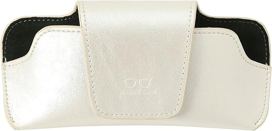 Sunglass Holder for Car Visor, Car Sunglasses Holder Leather, Eyeglasses Holder Glasses Storage Case Visor Accessories