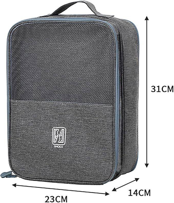 Shoe Bags - Portable Waterproof Organizer, Holds 3-4 Pairs, Travel Essentials