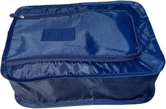 Practical Travel Shoe Pouches Breathable Meshes Compartment Polyester Organiser for Sports Gears Accessories Multifunctional Shoe Organiser