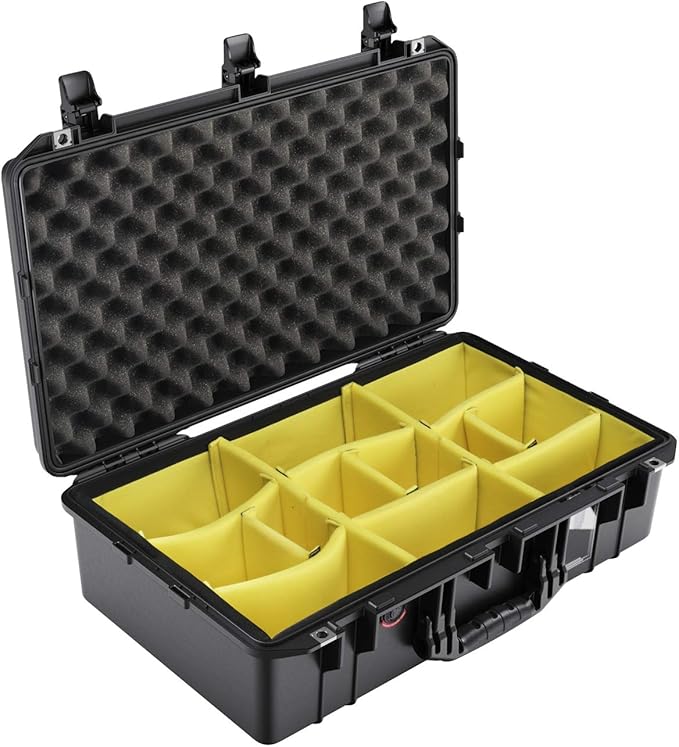 Pelican Air 1555 Case With Padded Dividers - Black