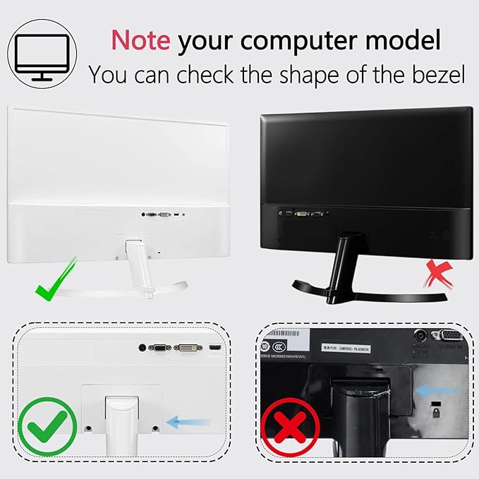 27MP58VQ VESA Adapter Compatible with LG 27" Monitor（Fits 27MP58VQ, 27MP59G-P, 27MP59HT-P, 27MP58VQ-P, 27MP58VQ-PF）â€?75x75 to 100x100 Wall Mount Bracket