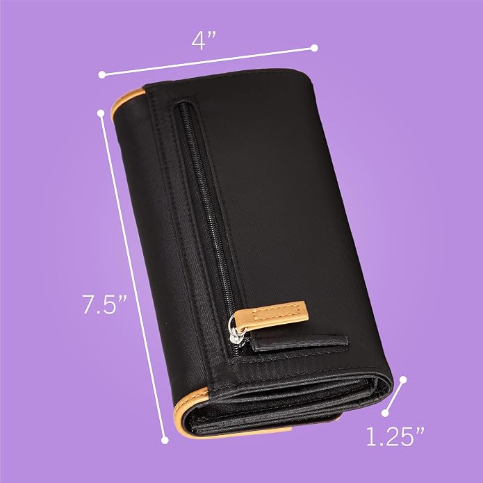 Nautica womens The Perfect Carry All Money Manager Wallet Organizer with RFID Blocking Wallet | The Perfect Carry All