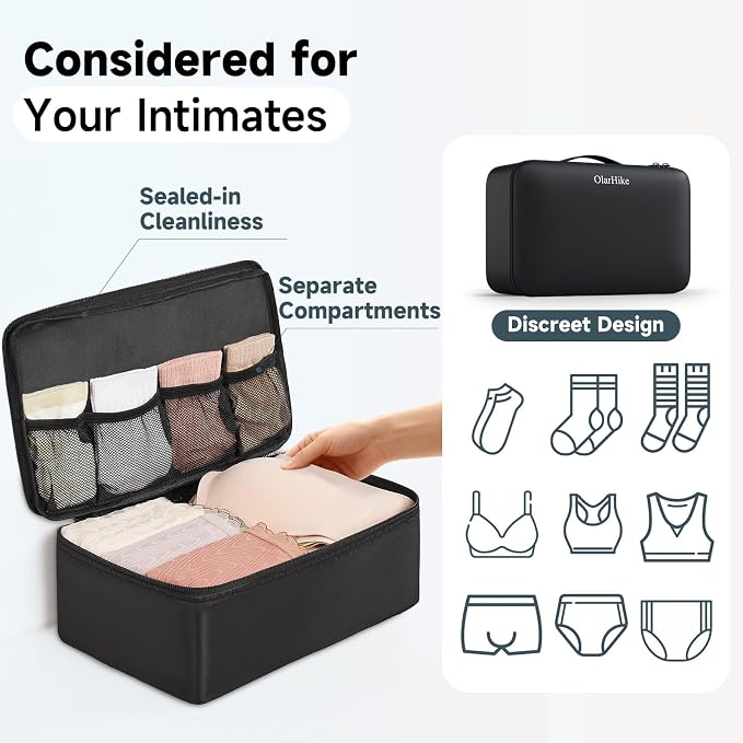 9 Set Packing Cubes for Travel, Gifts for Women Mom,Anti-Tearing Suitcase Organizer,OlarHike Vacation Essentials & Accessories for Cruise Ship