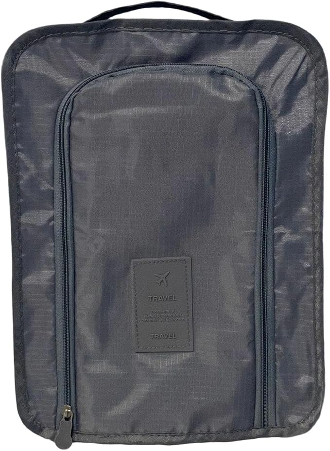 Multipurpose Travel Shoe Organiser Polyester Carryall with Separate Compartments for Gym Essential Practical Shoe