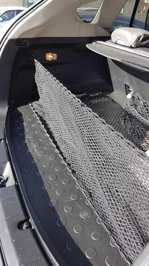 Envelope Style Automotive Elastic Trunk Mesh Cargo Net Accessories for Subaru Impreza 2017 – 2024 & Crosstrek 2018 – 2024 - Premium Trunk Organizers and Storage - Luggage Nets for Vehicles