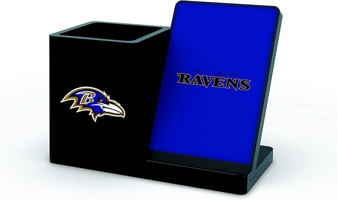 SOAR NFL Unisex Wireless Charging Stand and Desktop Organizer