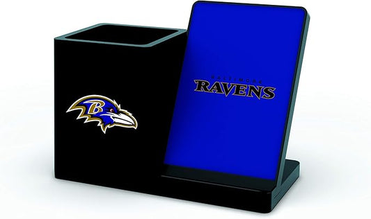 SOAR NFL Unisex Wireless Charging Stand and Desktop Organizer