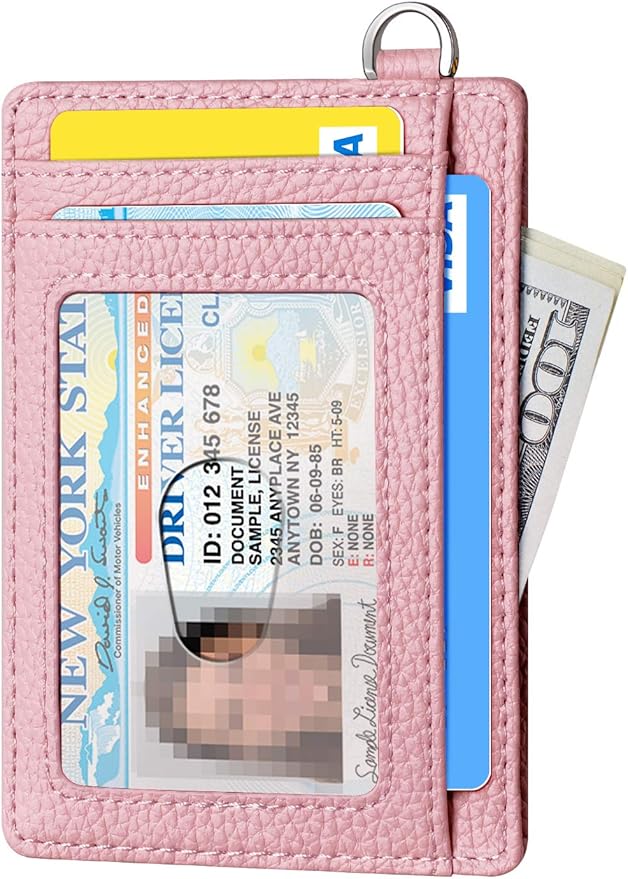 FurArt Slim Minimalist Wallet, Front Pocket Wallets, RFID Blocking, Credit Card Holder for Men
