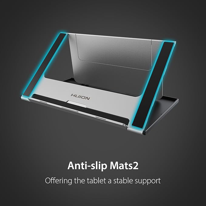 HUION ST200 Adjustable Drawing Tablet Stand Laptop Stand for 10-16inch Laptop, Tablet, Drawing Monitor