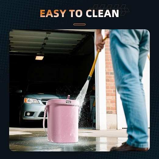 2 Gallon Silicon Car Trash Can with Lid - 100% Leak-Proof Trash Bin, Waterproof Garbage Can, Gifts for Men and Women