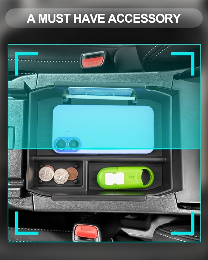 CDEFG for 2026 Subaru Outback Center Console Organizer for 2026 Subaru Outback Accessories Middle Console Organizer Armrest Storage Box
