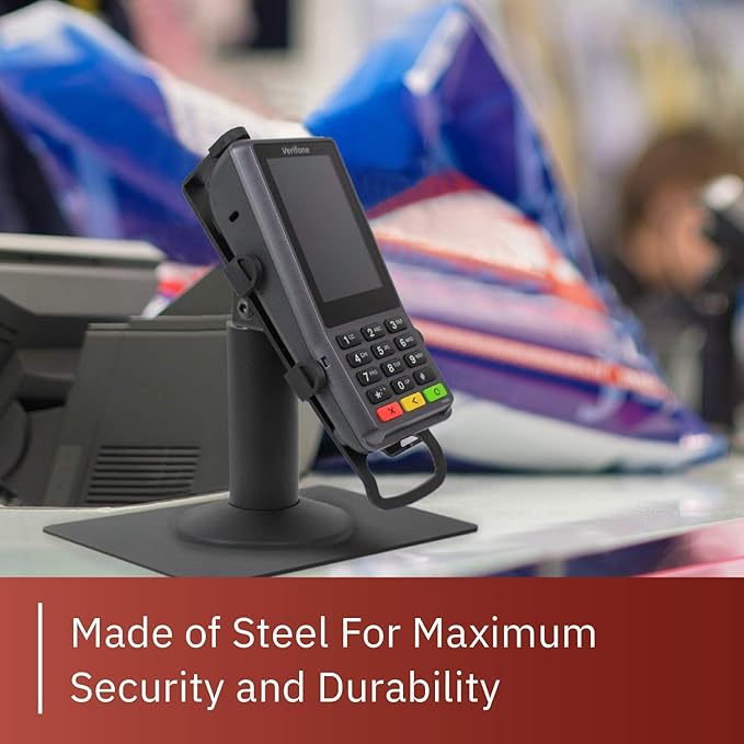 DCCStands Freestanding Swivel and Tilt Verifone Engage P200 & P400 PIN Pad Stand
