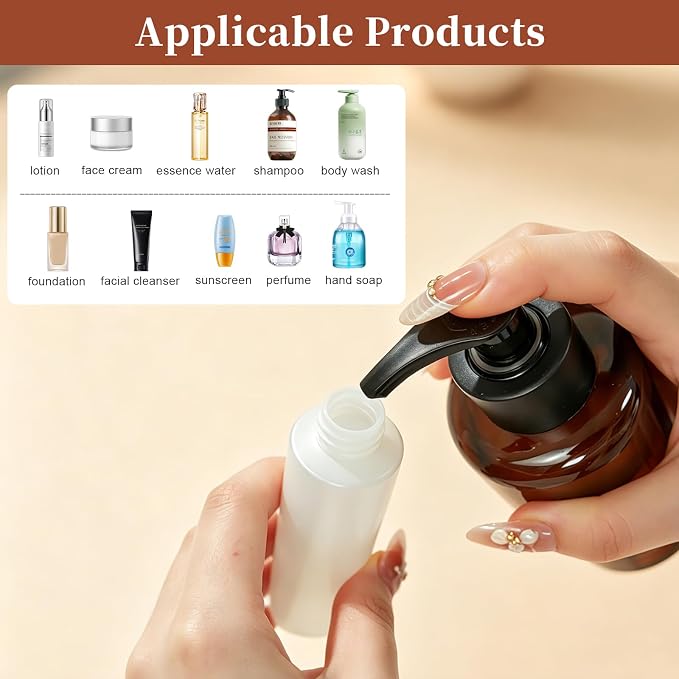 TSA Approved Leak Proof Travel Bottles, Empty Travel Size Bottles & Travel Toothpaste Container, Travel Size Accessories and Shampoo Conditioner Bottles with Toiletry Bag (BPA Free)